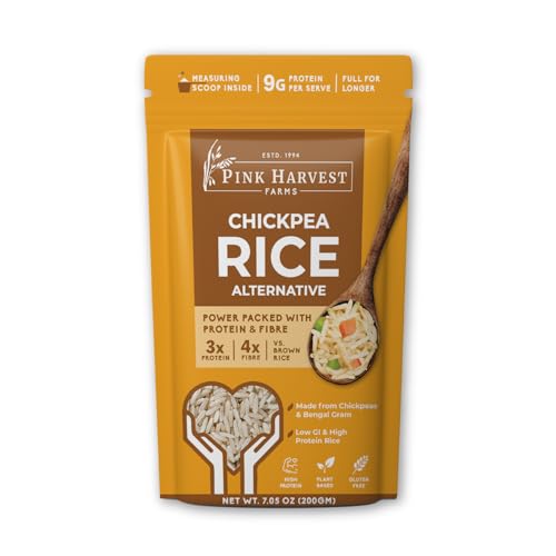 Image of Pink Harvest Farms Sattu High Protein Rice| Vegan | Low GI | Diabetic Friendly, Pack of 3 (200g Each)