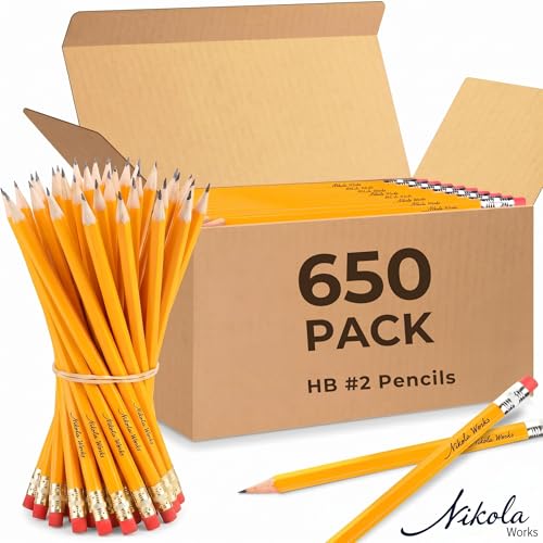 Packs de 650 lápices graphite HB preafilados miniatura 1