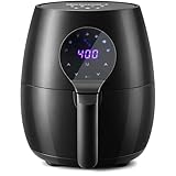 Elite Gourmet EAF5317D Digital 5.3Qt Hot Air Fryer 7 Menu...