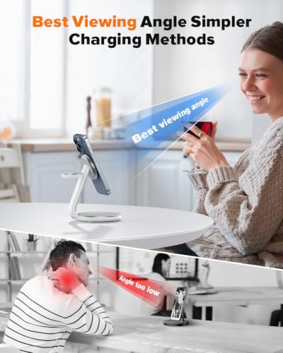 HERRBOLAI 3 in 1 Charging Station Compatible with Magsafe Charger - image 6