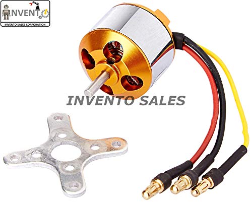 Image of INVENTO 1pcs 1600KV BLDC Outrunner Brushless Motor A2212 For Aircraft Quadcopter Aeroplane Helicopter RC Car