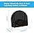 Firewood Log Hoop Cover, Coolrunner 40 Inch Round Fire Wood Rack Cover Outdoor Waterproof Resistant Log Rack Cover Round Log Holder cover Fit for 30" 32" 36” 40 ” Hoop Rack (Black, 40”x24”x41”)
