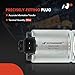 A-Premium Fuel Injection Idle Air Control Valve Compatible with Ford Explorer 1995-1997, Mustang 1999-2001, Ranger 1995-2001, Aerostar & Lincoln Continental, Mark VIII & Mazda B2300, B2500, B3000