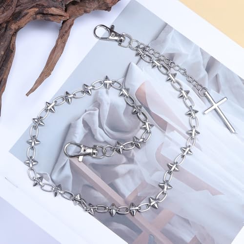 Image of PINKPIN Pants Chain Accessory for Wallets Waist Chains Punk Hip-Hop Streetwear for Men Women