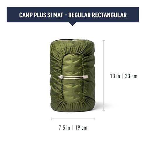 Image of Sea to Summit Camp Plus Self-Inflating Foam Sleeping Mat for Camping - Rectangular - Regular (72 x 25.2 x 2.6 inches)