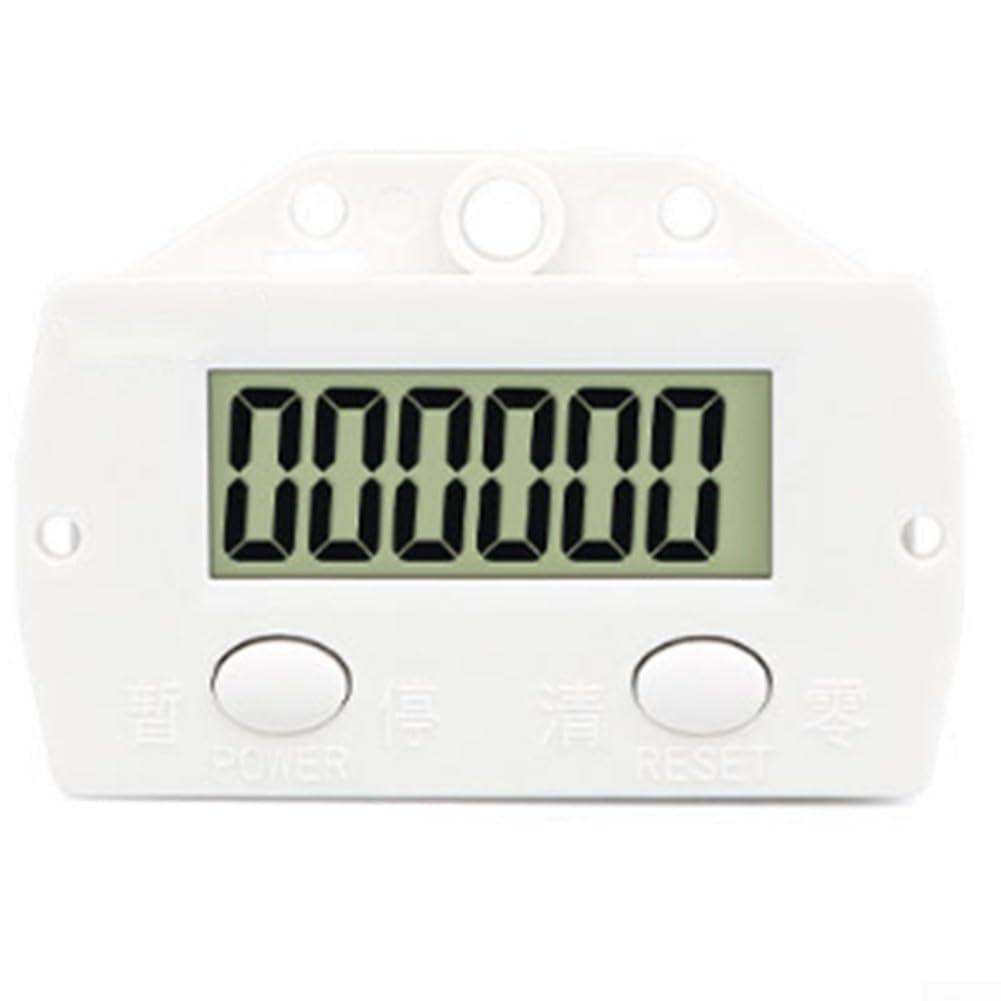 Compteur numérique électronique à 6 chiffres avec interrupteur magnétique à capteur inductif pour comptage industriel de poinçons, impression, textile, équipement de réparation automobile