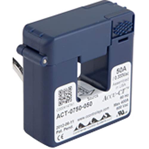 Current Transformer; Split Core; 50 A; 0.333 V; 0.75 in. (1.91 cm) ID