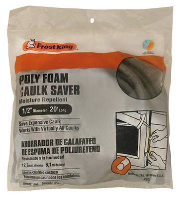 Thermwell Caulk Saver 1/2"x20' Espuma miniatura 1