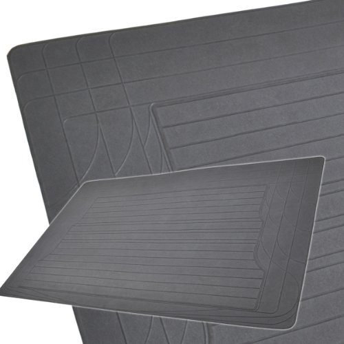 Bdk Motortrend Universal Fit Utility Mat Cargo Liner - (Gray) #TOP5