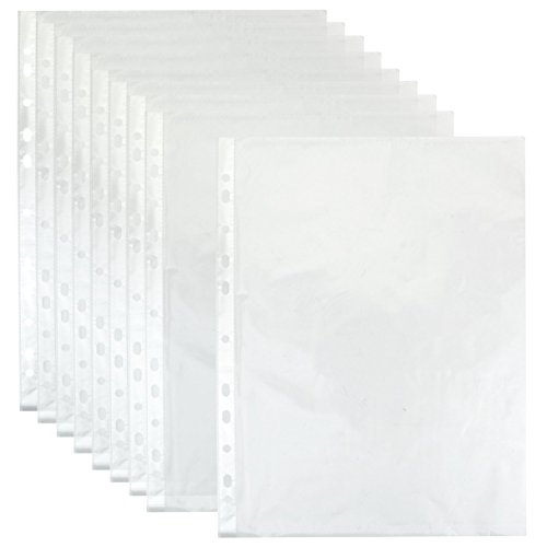 GreatDio® 20 pcs Plastic Clear Folder Leafs Sheet Protector for Certificates, A4-Size (SP-100) GreatDio® 20 pcs Plastic Clear Folder Leafs Sheet Protector for Certificates, A4-Size (SP-100)