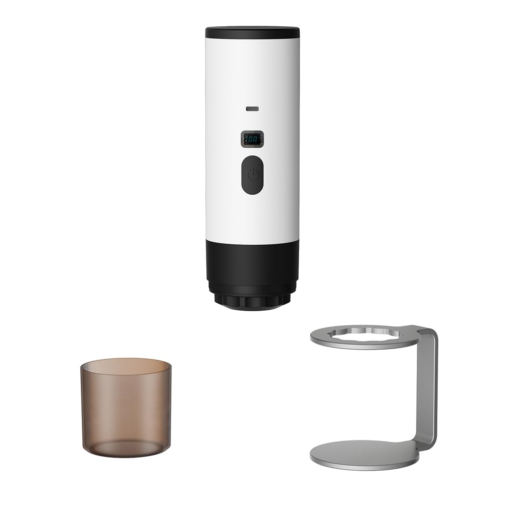 CTRLZS Portable Espresso Coffee Machine Coffee Machine for Home Camping Coffee Maker Capsule Powder Travel