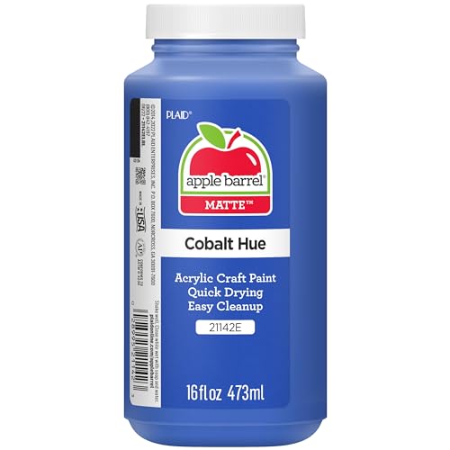 Apple Barrel Acrylic Paint in Assorted Colors (16 Ounce) 21142 Cobalt Blue