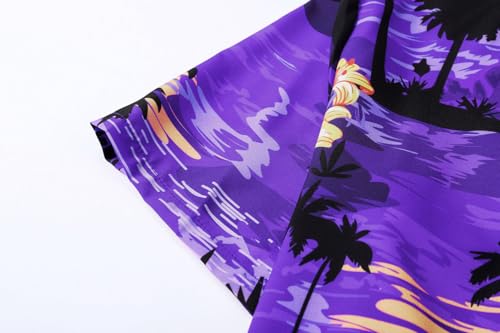 Image of SANGTREE Family Matching Hawaiian Outfits , Casual Beach Travel Clothes ,Vacation Clothing Set for Women & Men & Girls & Boys