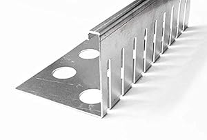 Versandmetall Kiesfangleiste Aluminium 5 Stück