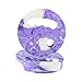 Vaveren Water Exercise Discs Swimming Board Handheld Compact Aerobic Equipment Underwater Resistance for Adults Kids Beginners Summer, Purple White