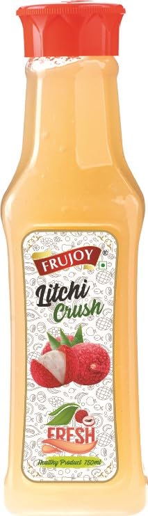 Frujoy Litchi Crush 750ml | For Fruit Mocktail | Cocktail | Cake | Baking Essentials | Juices | Beverages (B0CXT9JH31) Amazon Price History, Amazon Price Tracker