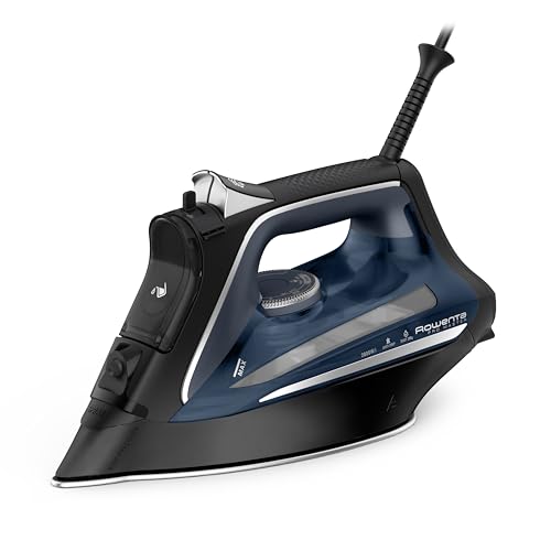 Rowenta Pro Master, Plancha de Vapor, 2800W, Golpe de Vapor de 200g/min, Potente Distribución del Vapor y Punta de Alta Precisión, Resultados Profesionales, Ahorro de Energía, DW8209F0