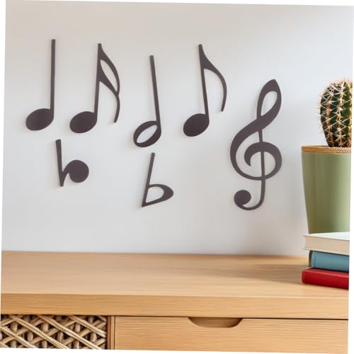 Imanes Musicales de Caucho Sintético Negro y Diseño Versátil 5
