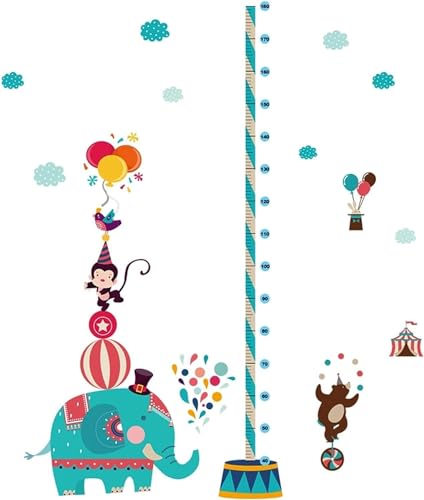 Gráfico de altura de pared para niños y bebés que decora con ternura el hogar 2