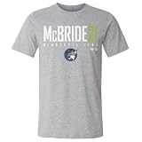 500 LEVEL Kayla McBride Minnesota Lynx Shirt - Kayla McBride Minnesota Lynx Elite WHT (Heather Gray, Medium)