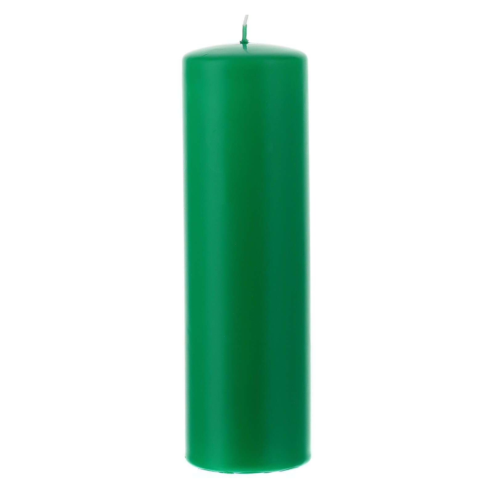 Altar Opaque Green Candle 20x6 cm