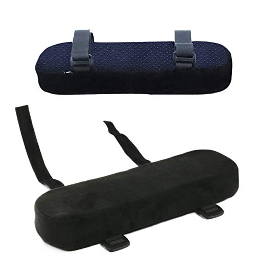 Vansee Armrest Pad, Memory Cotton Chair Armrest Pad Memory Cotton Elbow Pillow 2PCS