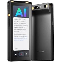 iFLYTEK S6 AI Recorder, Professional Digital Voice Recorder with AI Summary & Real-Time Voice to Text Transcription, Offline Translation & Secure Storage, Dual-Mic HD Recording for Business & Media