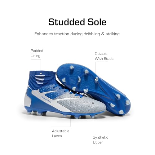 DREAM PAIRS High-Top Soccer Cleats