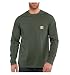 Carhartt Men's Force Cotton Long Sleeve T-Shirt,Moss,XX-Large