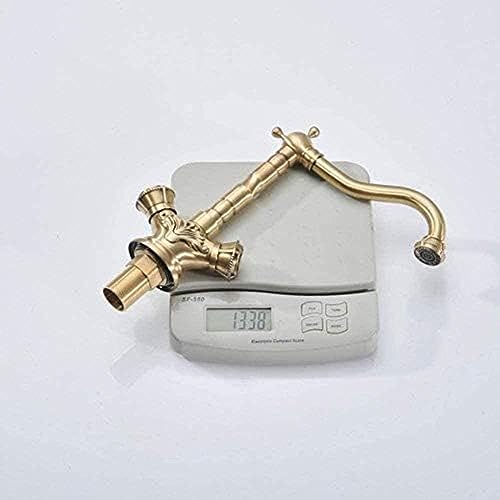 Robinet de cuisine rétro mitigeur eau chaude froide pour évier et grand lavabo