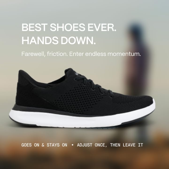 Kizik Slip On Sneakers: Lima - Comfortable All-Day Wear, Hands Free Convenience, Breathable Knit Top, Mens & Womens Walking Shoes with Arch Support - Image 2
