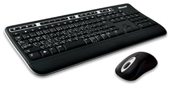 Microsoft - マイクロソフト 純正　ワイヤレスキーボード+マウス Amazon.co.jp: マイクロソフト ワイヤレス キーボード マウス