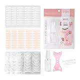 Schlupflider Stripes,1008 Stück Schlupflid Tapes, Augenlid Stripes Unsichtbare Doppelte Schlupflider Tape Augenlid Lifting ohne OP, Wasserdicht Eyelid Klebeband Augenlid Aufkleber Band,Eye Lift Tape