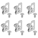 6stk Gürtelclip Haken, 42-70-2653 Metall Elektrischer Bohrer-Gürtelclip mit Schrauben Bohrer-Gürtelhaken Kompatibel mit M18-Kraftstoffwerkzeug 2604-20 2604-22 2604-22CT 2797-22 2804-20