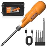 ERAVOR 3.6V Electric Screwdriver Cordless, Rechargeable Power Screwdrivers Set, Cordless Screwdriver