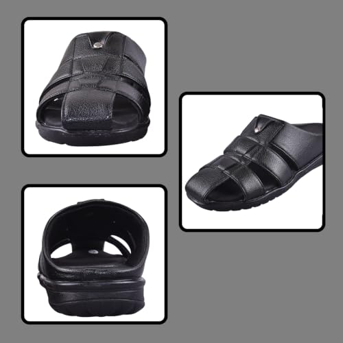 Image of DR PLUS Men's Healthcare, Diabetic and Orthopedic MCR /MCP Footwear /Sandals /Slipper /Chappal