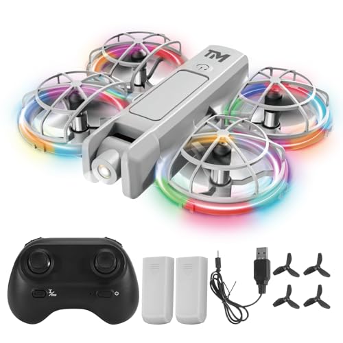 Mini Drone with 20 Light Modes