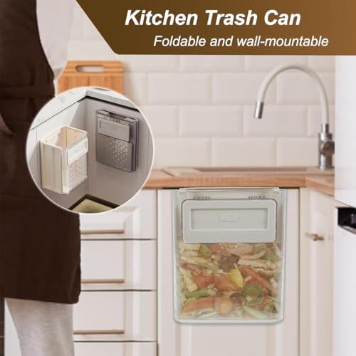 Caneca Plegable de Cocina Blanca 3 Galones miniatura 7