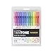Tombow 61526 TwinTone Marker Set, Rainbow, 12-Pack. Double-Sided Markers Perfect for Planners, Journals, Doodling, and More!