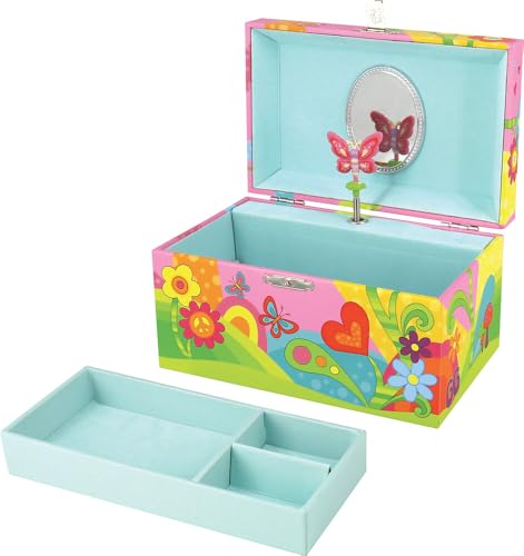 Caja de música mariposa goki para evitar la pérdida de joyas infantiles 2
