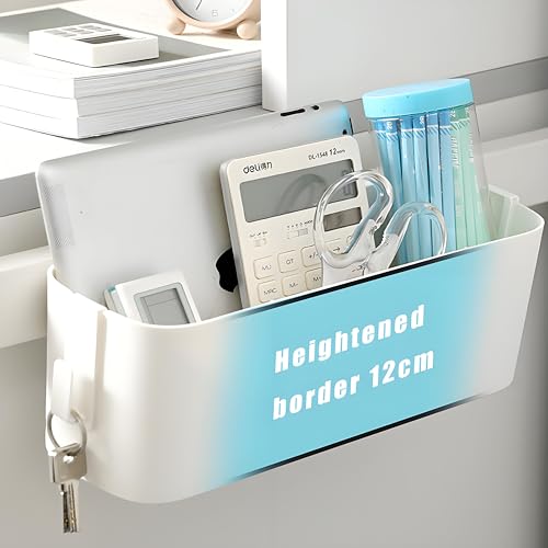 Kiswleon Bett Organizer Zum Einhängen,Wickeltisch Organizer Zum Anhängen Mit 2 Abnehmbarer Haken,Bettablage Zum Einhängen,Wickeltisch Zubehör für Nachttisch,Kinderbett