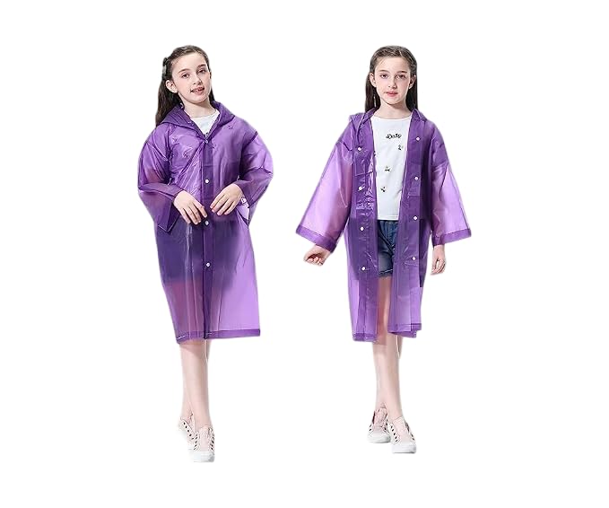 Image of VKG Boys & Girls 100% waterproof Unisex Rainwear /Raincoat for kids PO1