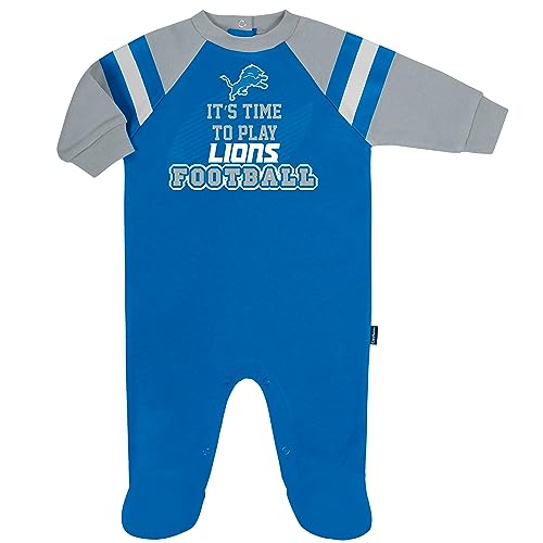 Image of Gerber NFL Unisex Baby Nfl Team Footed Sleep and Play
