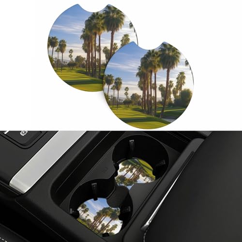 Posavasos para portavasos de carro 2 pcs antideslizante miniatura 5