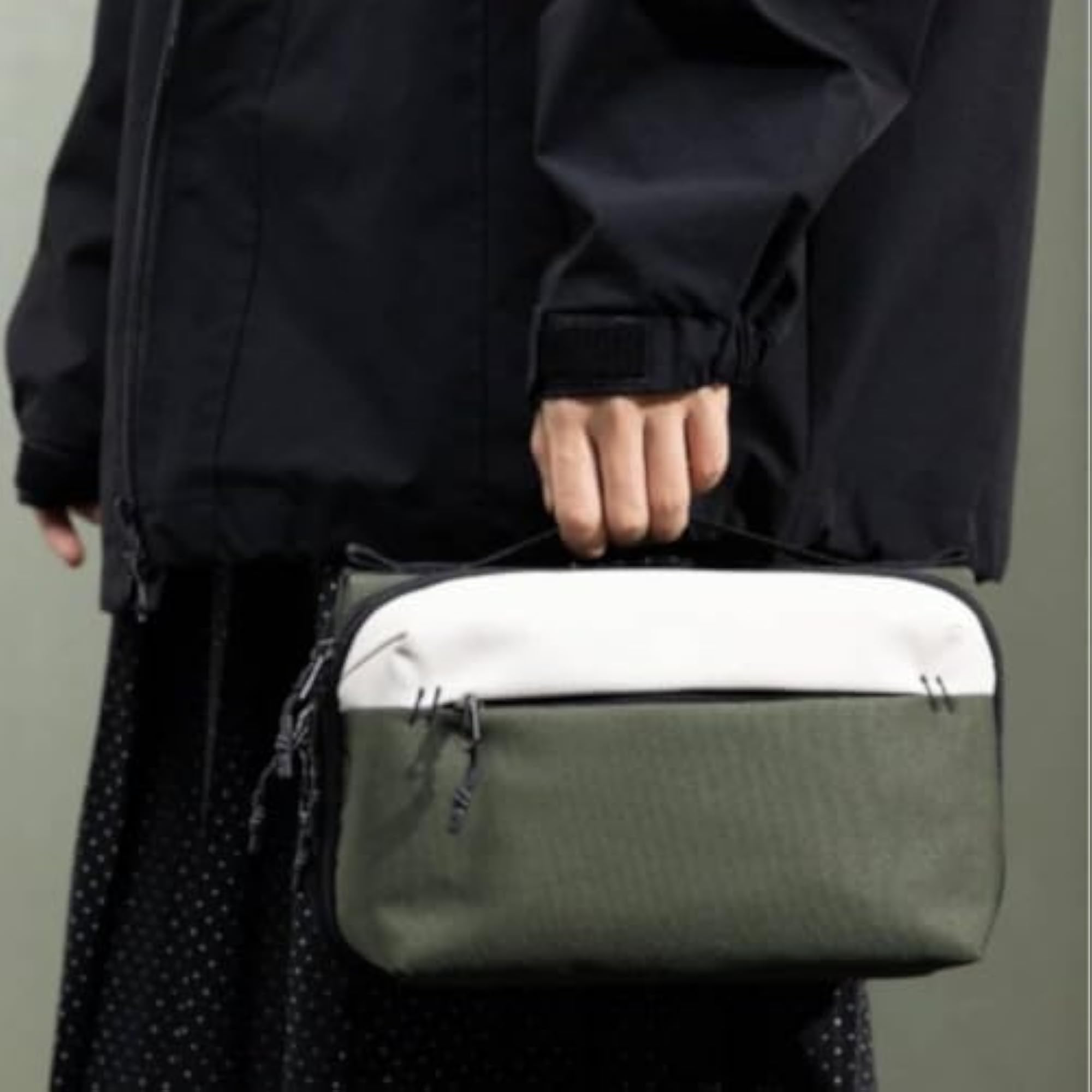 Compact Waterproof Foldable Storage Bag with Loop