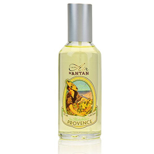 Un Air d'Antan® Coffret Cadeau Boule de Sapin de Noël : Eau de Toilette Vintage PROVENCE + son Porte Clé Tour Eiffel - Parfum: Verveine de Provence, Citron et Bergamote, 55ml, Mixte Homme et Femme - Image 3