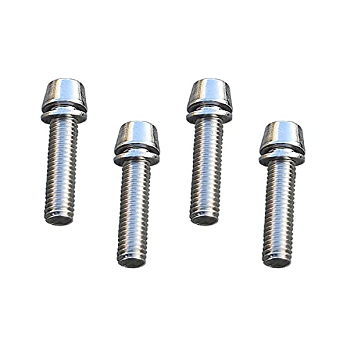 ONIPAX M5x20mm Stainless Steel Bike Stem Bolts with Washers