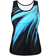 Firpearl Women's Tankini Top Only Tummy Control Swimsuits Top Modest Bathing Suit Swim Tank Top N...