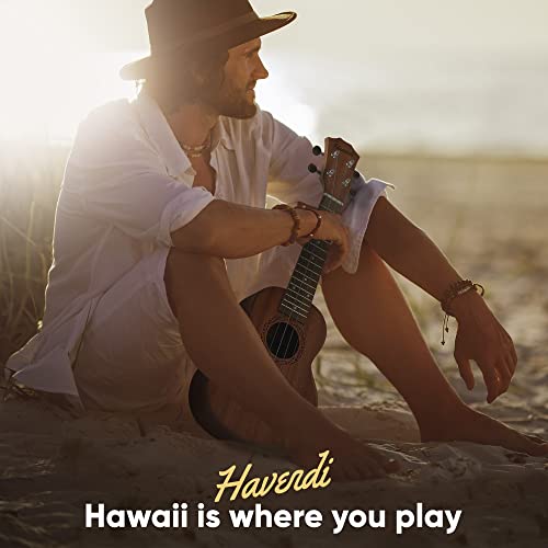 Havendi® Soprano Ukulele 21 Inch Premium Hawaii Guitar Aquila Strings Mahagoni Wood Incl. Travel Bag For Beginner And Professionals #TOP2