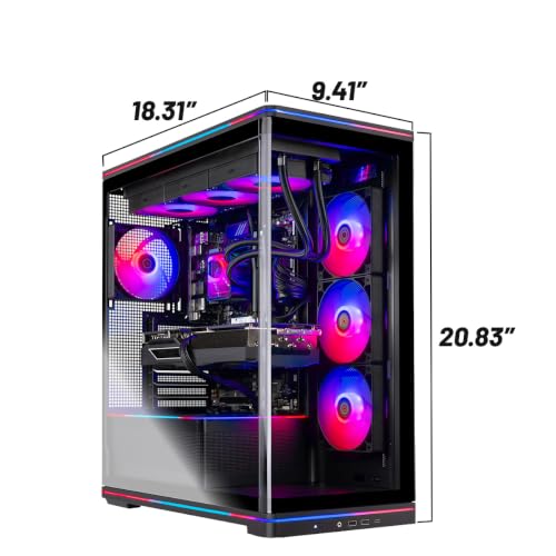 Image of Skytech Gaming Blaze 5 Gaming PC, Intel i7 14700F 2.1GHz, NVIDIA RTX 5070 12GB VRAM, 1TB Gen4 NVMe SSD, 16GB DDR4 RAM 3200, 850W Gold ATX 3 PSU, 360 ARGB AIO, Wi-Fi 5, Windows 11, Desktop